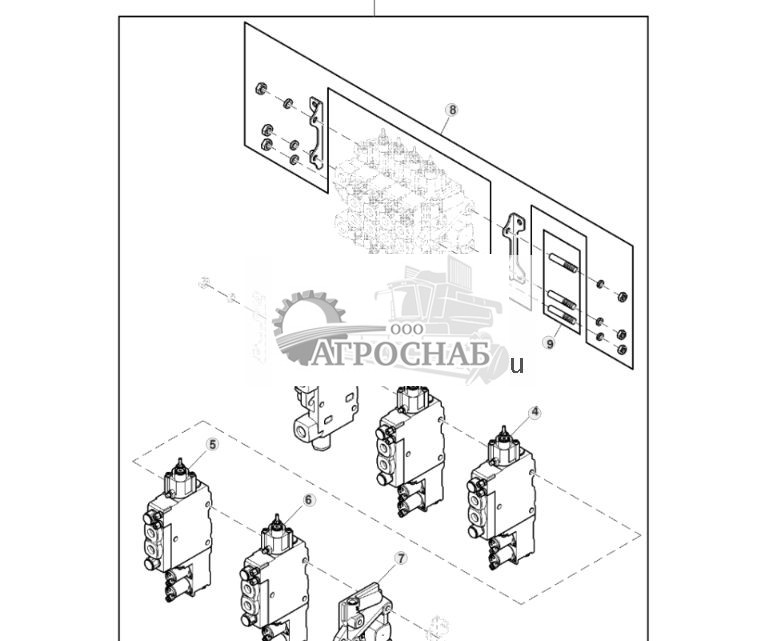 Valve Sections, K170LS, Boom - ST805058 572.jpg
